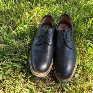 Flag Ltd Napa Glove Classic Black Leather Oxfords Like New